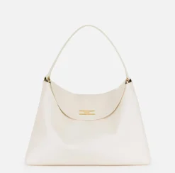 Elisabetta Franchi Shoulder Bags|Avenue Bag Large Hobo Butter