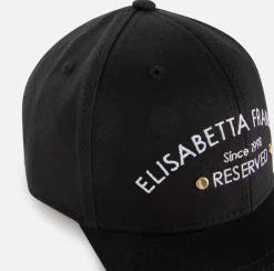Elisabetta Franchi Hats|Baseball cap with logo Black