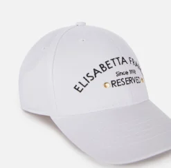 Elisabetta Franchi Hats|Baseball cap with logo Ivory