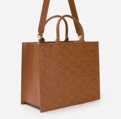 Elisabetta Franchi Handbags|Bold Monogram Large Shopper