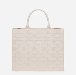 Elisabetta Franchi Handbags|Bold Monogram Large Shopper