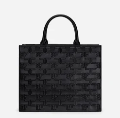 Elisabetta Franchi Handbags|Bold Monogram Large Shopper