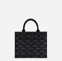 Elisabetta Franchi Handbags|Bold Monogram Medium Shopper