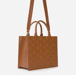 Elisabetta Franchi Handbags|Bold Monogram Medium Shopper