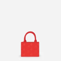 Elisabetta Franchi Handbags|Bold Monogram Mini Shopper
