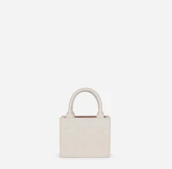 Elisabetta Franchi Handbags|Bold Monogram Mini Shopper
