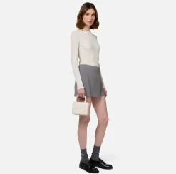 Elisabetta Franchi Handbags|Bold Monogram Mini Shopper
