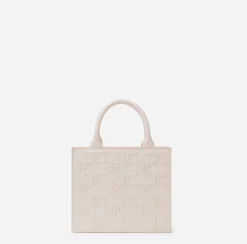 Elisabetta Franchi Handbags|Bold Monogram Small Shopper