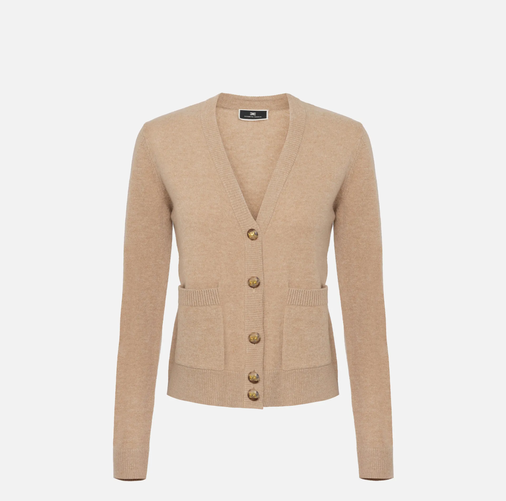 Elisabetta Franchi Knitwear And Sweatshirts|Cashmere blend cardigan