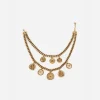 Elisabetta Franchi Jewelry|Choker Necklace With Double Strand Of Chain