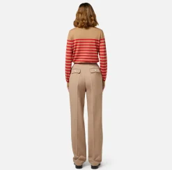 Elisabetta Franchi Tailleur|Trousers And Shorts|Cool wool trousers with darts