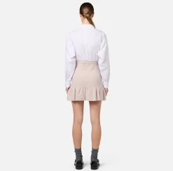 Elisabetta Franchi Shirts And Blouses|Cropped poplin shirt with waistband White