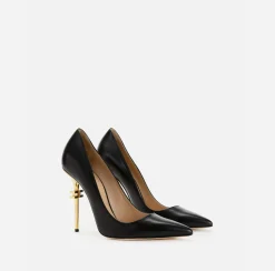 Elisabetta Franchi Pumps|Décolleté With Branded Heel