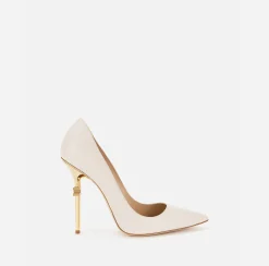 Elisabetta Franchi Pumps|Décolleté With Branded Heel Butter