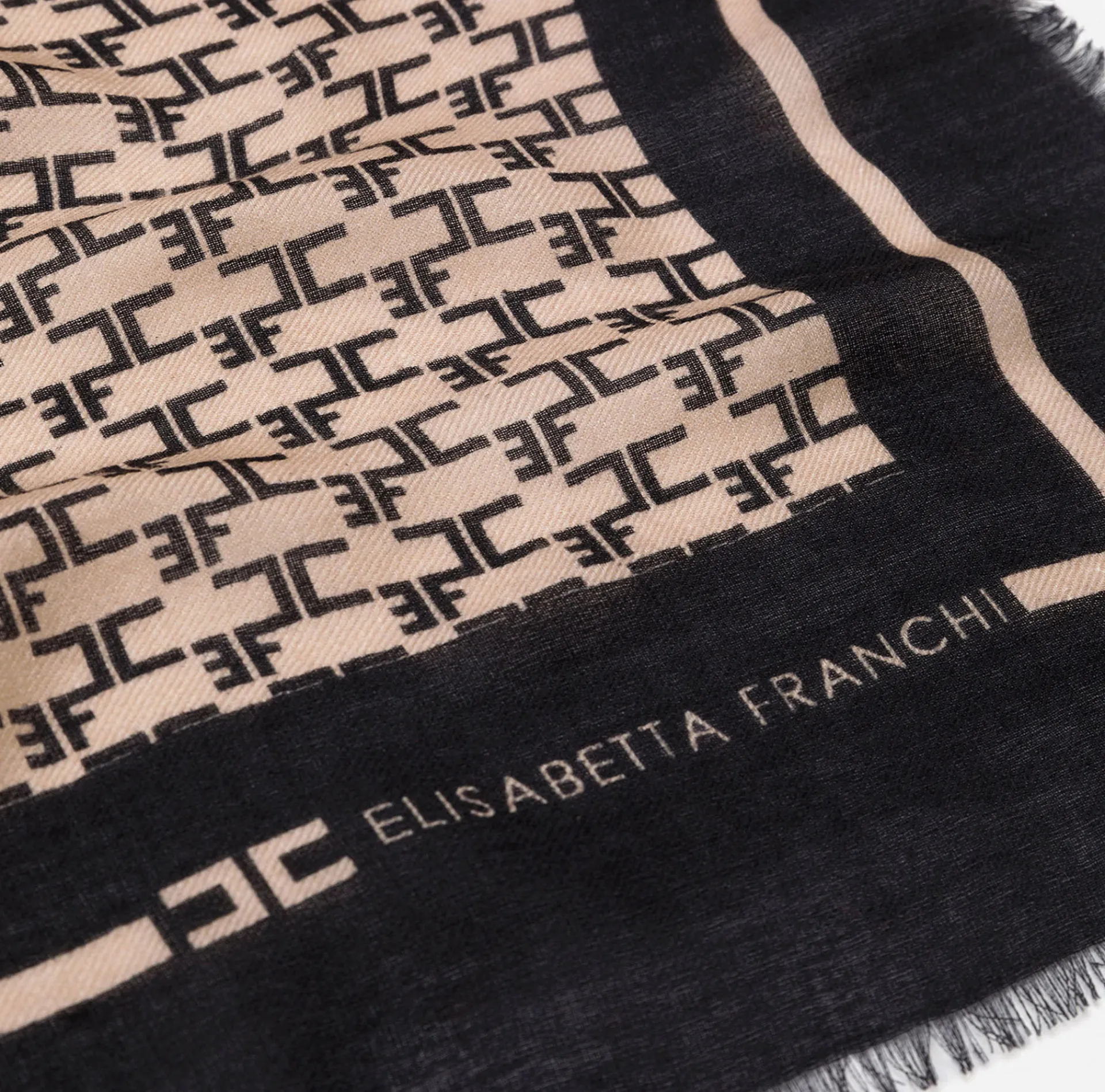 Elisabetta Franchi Scarves|Monogram Scarf