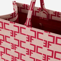 Elisabetta Franchi Handbags|Large Monogram Bag