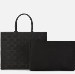 Elisabetta Franchi Handbags|Large Monogram Bag With Organiser