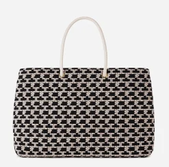 Elisabetta Franchi Shoulder Bags|Madame Monogram Shopper Bag With Logo