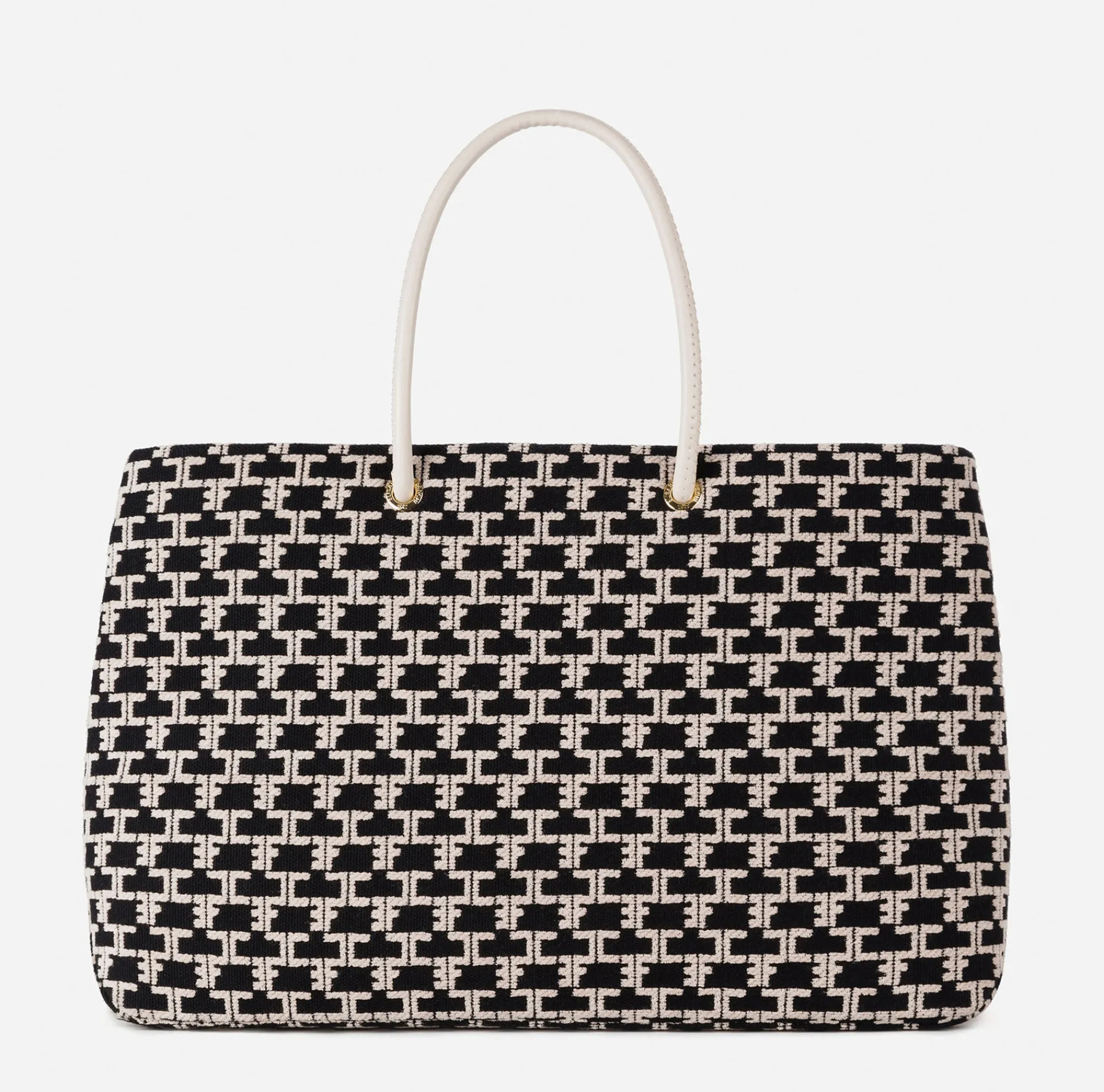 Elisabetta Franchi Shoulder Bags|Madame Monogram Shopper Bag With Logo