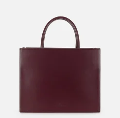 Elisabetta Franchi Handbags|Medium handbag with logo RougeNoir