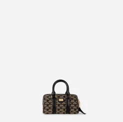 Elisabetta Franchi Handbags|Luggage|Mini Bauletto Monogram Travel