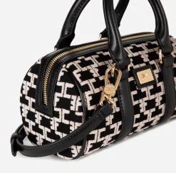 Elisabetta Franchi Luggage|Handbags|Mini Bauletto Monogram Travel