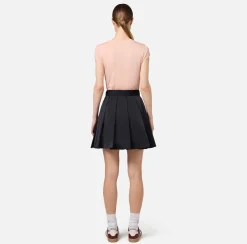 Elisabetta Franchi Top And T-Shirts|Modal jersey T-shirt with logo print PeachRose