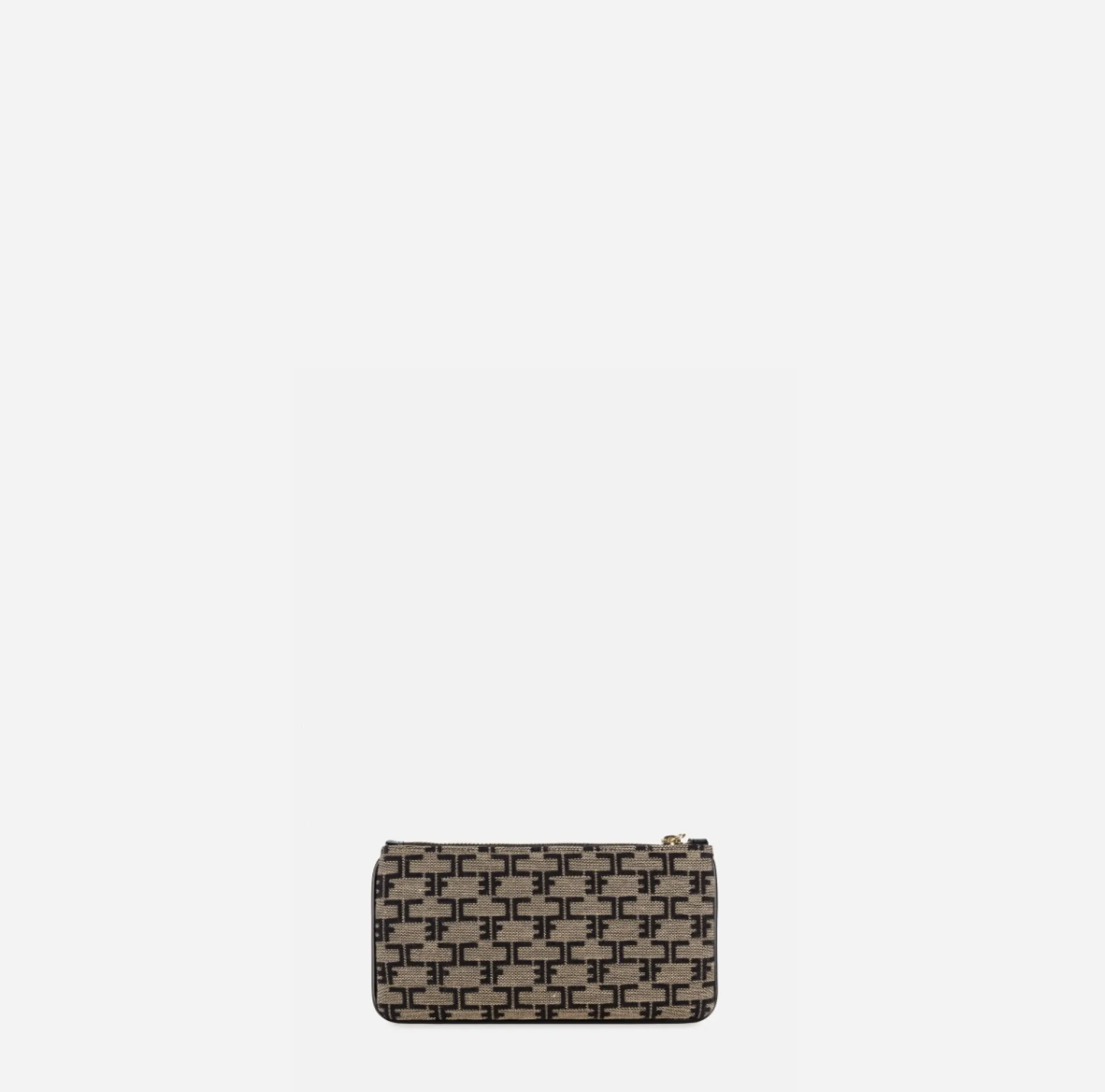 Elisabetta Franchi Clutch|Monogram Clutch Bag