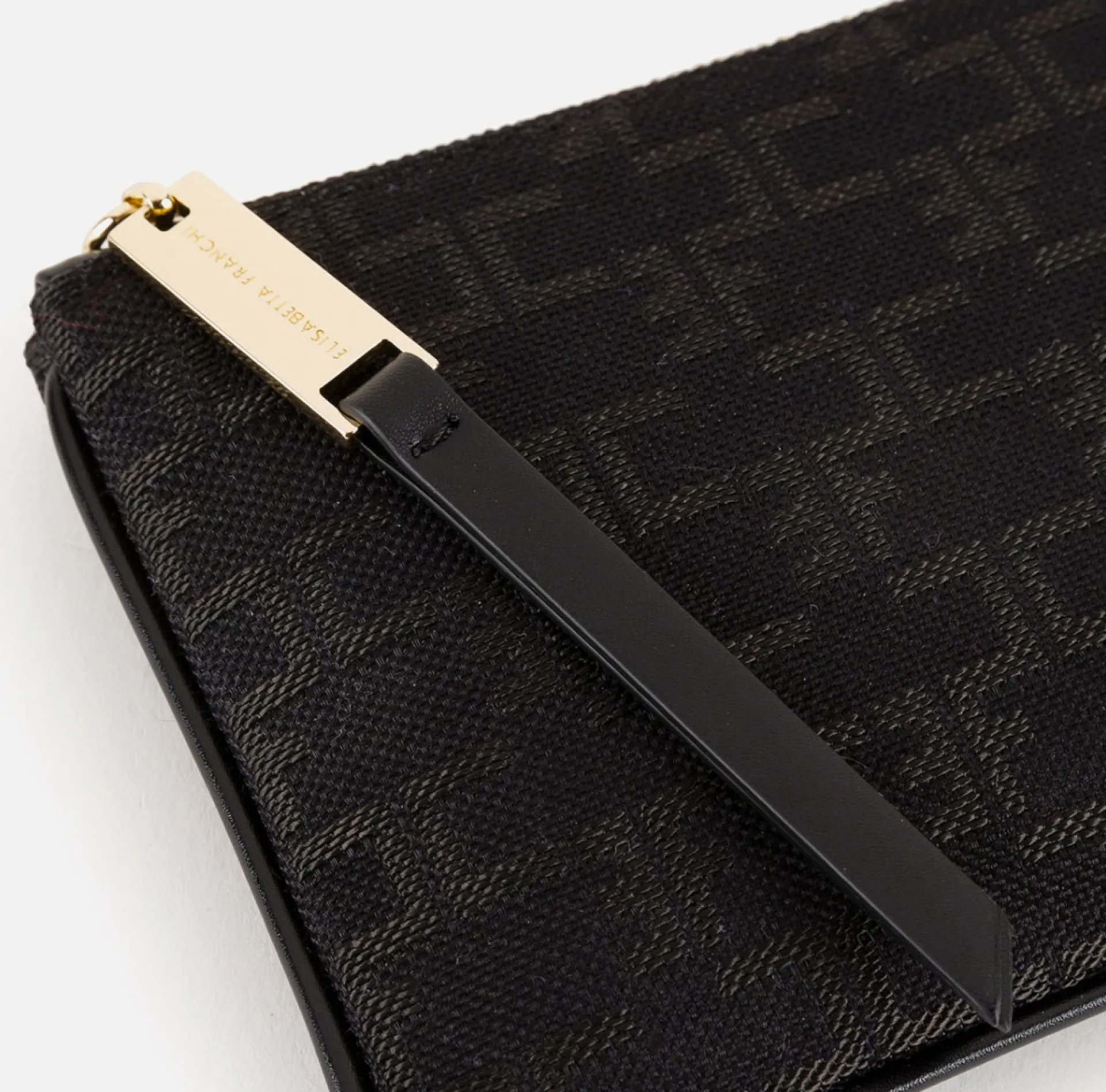 Elisabetta Franchi Clutch|Monogram Clutch Bag