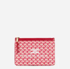 Elisabetta Franchi Clutch|Monogram Mini Make-Up Bag