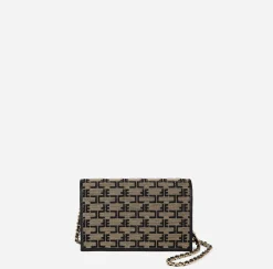 Elisabetta Franchi Strap Bags|Monogram Mini Shoulder Strap