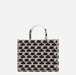 Elisabetta Franchi Handbags|Monogram Tote Medium