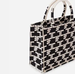 Elisabetta Franchi Handbags|Monogram Tote Small