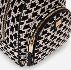 Elisabetta Franchi Luggage|Backpacks|Monogram Travel Backpack