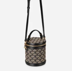 Elisabetta Franchi Luggage|Handbags|Monogram Travel Cylinder Bag