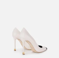 Elisabetta Franchi Pumps|Nappa leather pumps with toecap Étoile