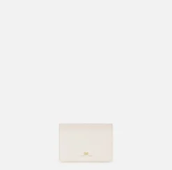 Elisabetta Franchi Strap Bags|Nappa leather shoulder bag with bellows Butter