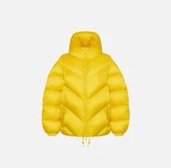 Elisabetta Franchi Coats And Jackets|Oversized down jacket in shiny nylon Mimosa