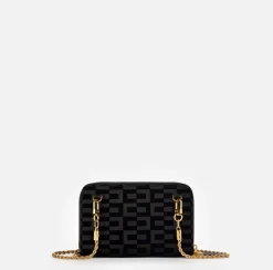Elisabetta Franchi Strap Bags|Phone holder La Dame Black