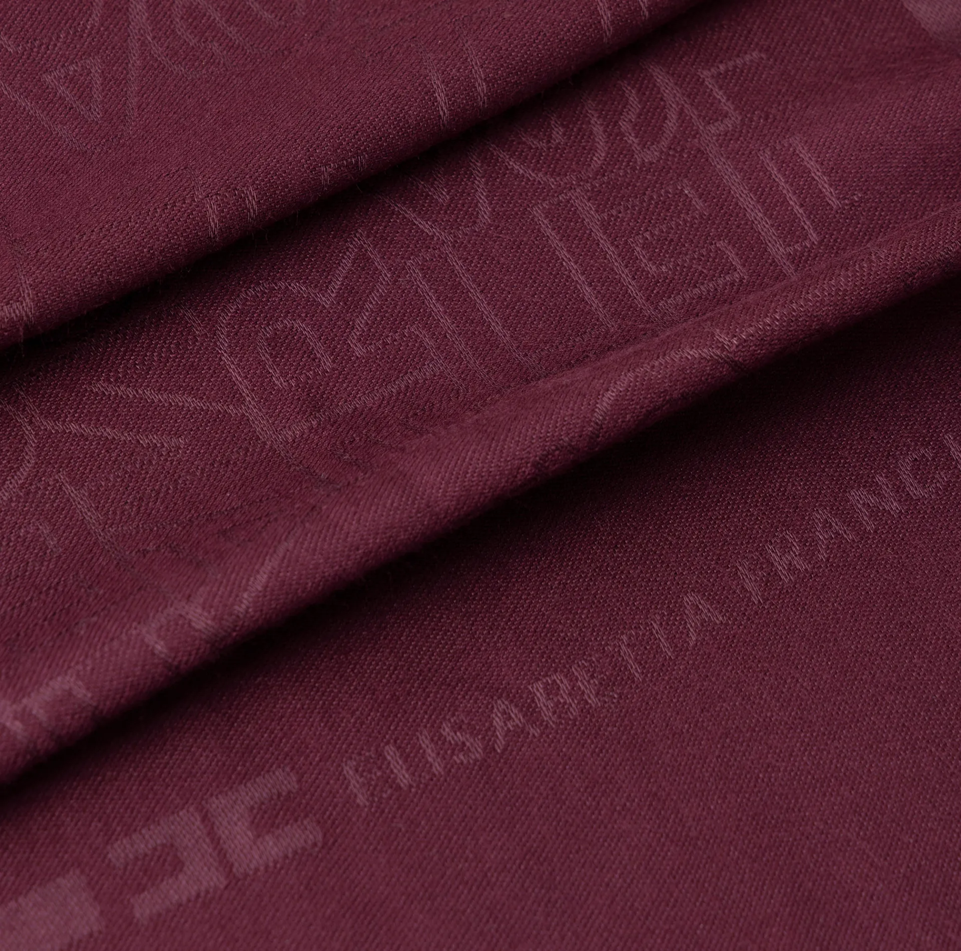 Elisabetta Franchi Scarves|Rectangular viscose jacquard pashmina scarf with logo lettering RougeNoir
