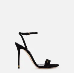 Elisabetta Franchi Sandals|Sandal with ankle strap Étoile Black