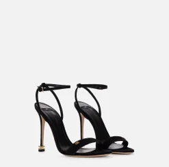 Elisabetta Franchi Sandals|Sandal with ankle strap Étoile Black