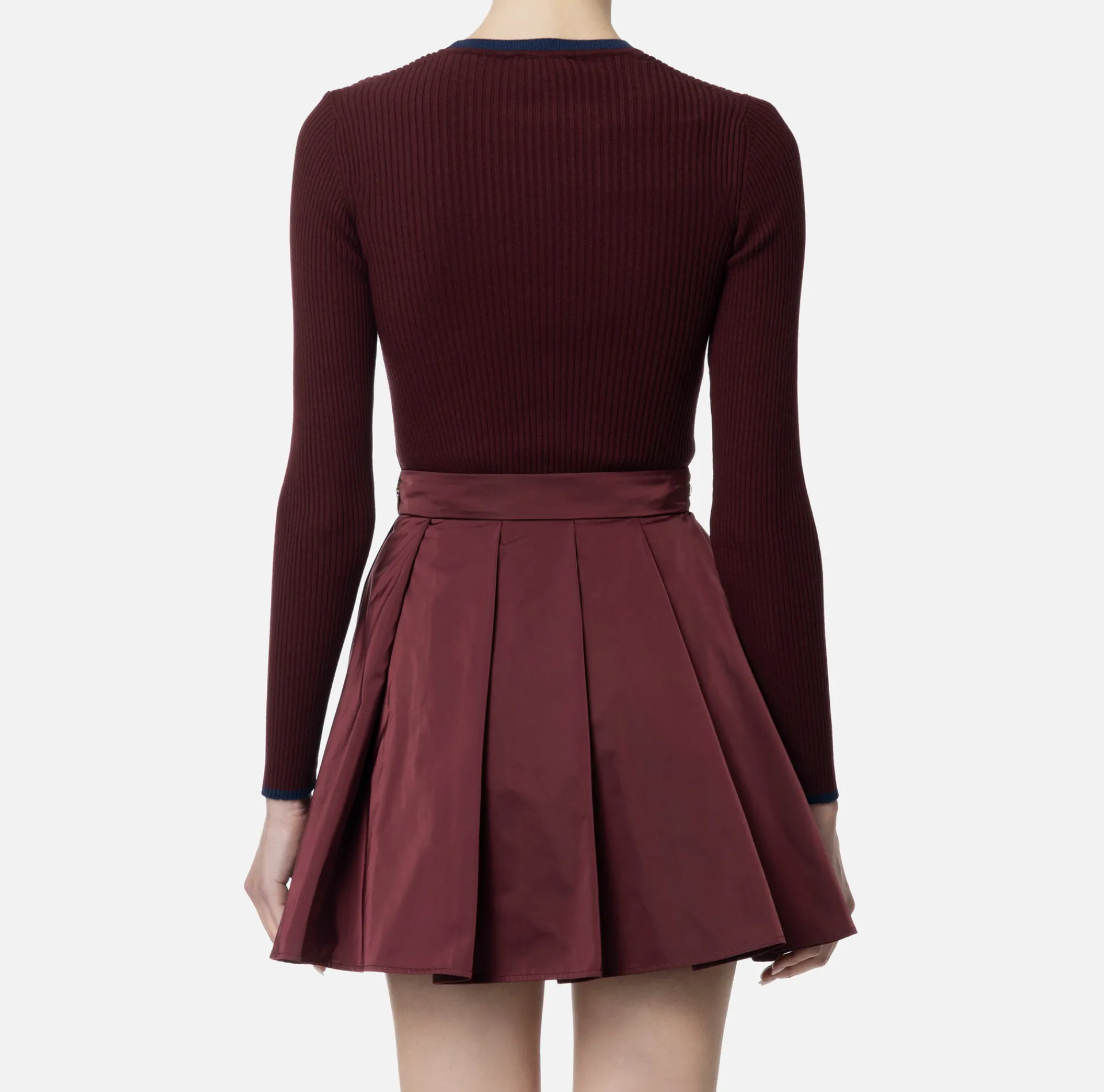 Elisabetta Franchi Knitwear And Sweatshirts|Shirt in viscose fabric with college-style logo Gold