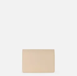 Elisabetta Franchi Strap Bags|Shoulder bag with metal logo turn-lock Cream