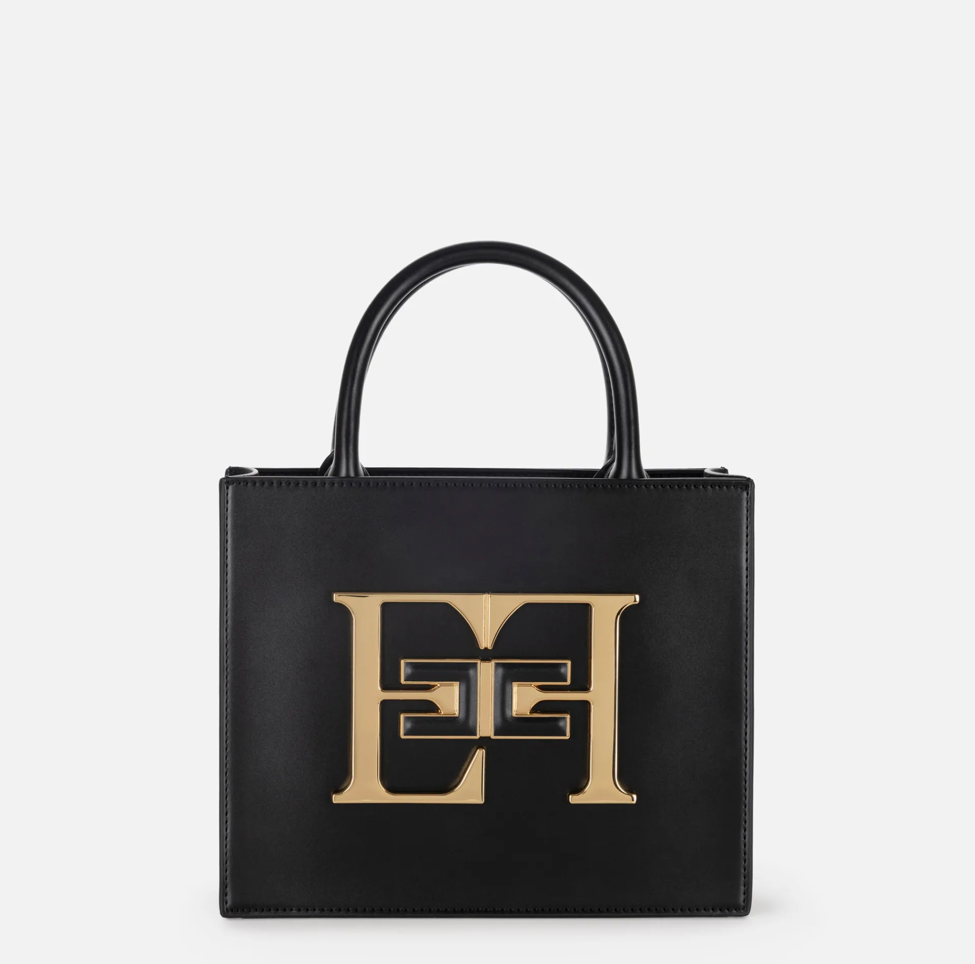Elisabetta Franchi Handbags|Small handbag with logo Black