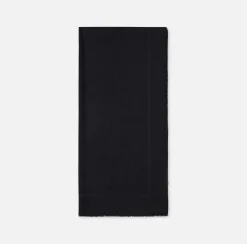 Elisabetta Franchi Scarves|Square viscosa jacquard pashmina scarf with logo lettering Black