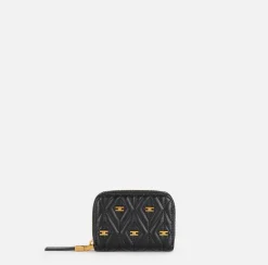 Elisabetta Franchi Wallets|Étoile Wallet Black