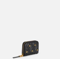 Elisabetta Franchi Wallets|Étoile Wallet Black