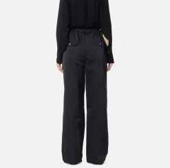 Elisabetta Franchi Trousers And Shorts|Trousers in technical nylon with zip Black