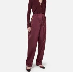 Elisabetta Franchi Trousers And Shorts|Trousers in technical nylon with zip